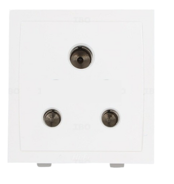 FIANA 6A 3PIN SOCKET WITH SHUTTER