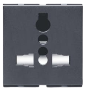 LISHA S7 13A INTERNATIONAL SOCKET WITH SHUTTER