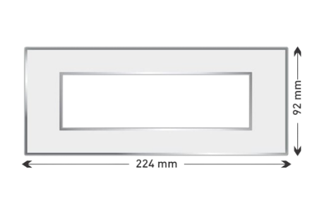 LISHA S7 6M PLATINA PLATE