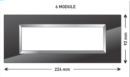 LISHA S7 6M TINT GLASS COVER PLATE (WITHOUT SUPPORT FRAMES)