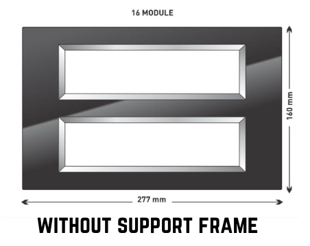 LISHA S7 16M TINT GLASS COVER PLATE (WITHOUT SUPPORT FRAMES)
