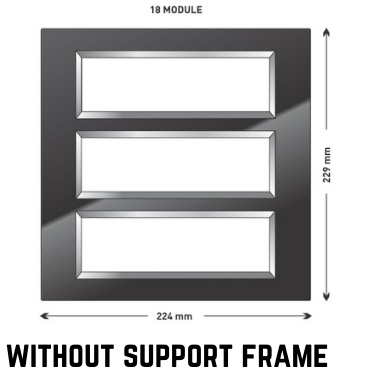 LISHA S7 18M TINT GLASS COVER PLATE (WITHOUT SUPPORT FRAMES)