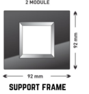 LISHA S7 2M TINT GLASS SUPPORT FRAME