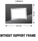 LISHA S7 3M TINT GLASS ICON PLATE (WITHOUT SUPPORT FRAMES)