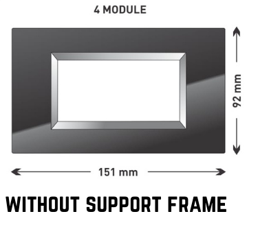 LISHA S7 4M TINT GLASS ICON PLATE (WITHOUT SUPPORT FRAMES)
