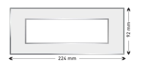 LISHA S7 6M PLATINA ICON PLATE