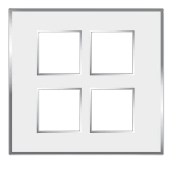 LISHA S7 8M PLATINA ICON PLATE SQUARE