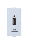ROMA PLUS USB A CHARGER SINGLE PORT (1A, 2.1A & 18W "C"TYPE USB)