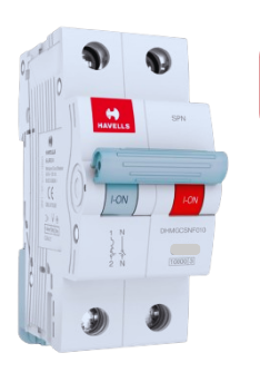 HAVELLS EURO ll DOUBLE POLE (DP) MCB (6A TO 63A)