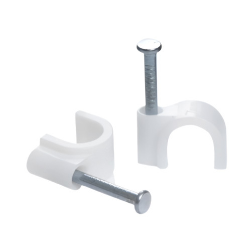 PVC NAIL CLIP 20MM (100PC) 3/4INCH