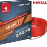 HAVELLS LIFE LINE 2.5SQMM HRFR WIRE 90 MTR
