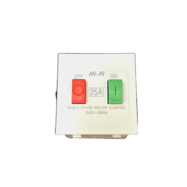 HI FI SINGLE PHASE MOTOR STARTER 6A-25A