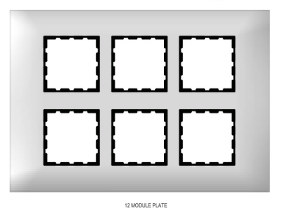 MYRAH 12M VIDA PLATE ( WHITE )