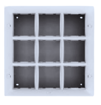 GM CUBA 18M SURFACE GANG BOX ( WHITE )