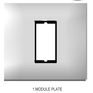 MYRAH 1M VIDA PLATE ( WHITE )