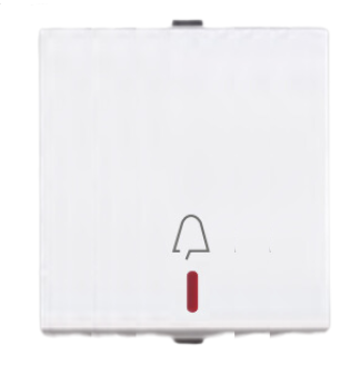 MYRAH 6A VIDA BELL PUSH WITH INDICATOR 2M ( WHITE )