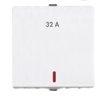 MYRAH 32A DP VIDA SWITCH 2M ( WHITE )