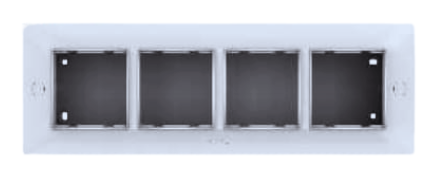 GM CUBA 8M (H) SURFACE GANG BOX ( WHITE )