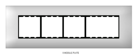 MYRAH 9M VIDA PLATE ( WHITE )