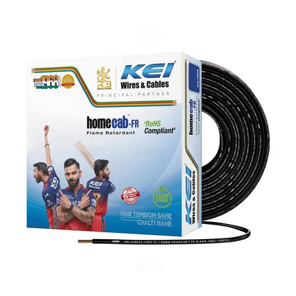 KEI 4.0 SQMM HOME CAB FR WIRE 200 MTR