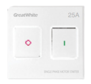 MYRAH 25A MOTOR STARTER SWITCH ( WHITE )