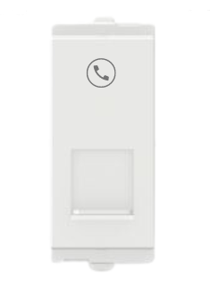 MYRAH RJ11 TELEPHONE SOCKET ( WHITE )