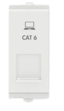 MYRAH RJ45 CAT6 SOCKET ( WHITE )