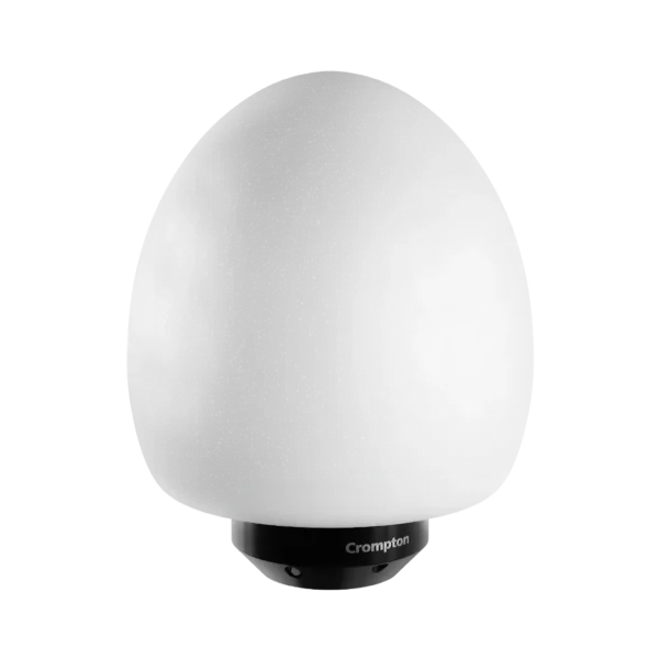 CROMPTON SOLARION ECLIPSE OVAL IP65 GATE LAMP (WITH B22 BULB HOLDER)