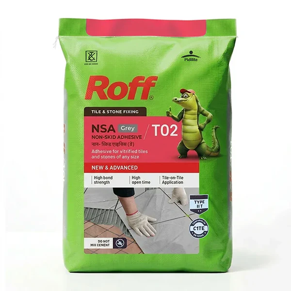 Roff T02 NSA Tile Adhesive, Grey 20 Kg bag